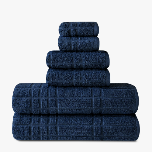 ONLY $15.97 Mainstays Performance Cotton 6-Piece Bath Towel Set at Walmart - at Walmart