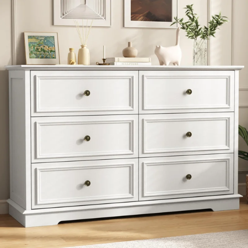 ONLY $209.99 + FREE SHIP Valera 6-Drawer Double Dresser at Wayfair - at Wayfair
