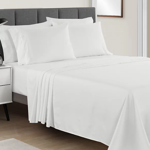 ONLY $9.99 (Reg. $64) Fairfield Square Collection Microfiber Easy Care Solid 3-Pc. Sheet Set Queen at Macy's - at Macy's