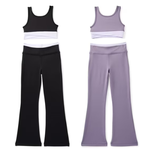 ONLY $7.64 (Reg. $17) Athletic Works Girls Sports Bra and Leggings Set at Walmart - at Walmart