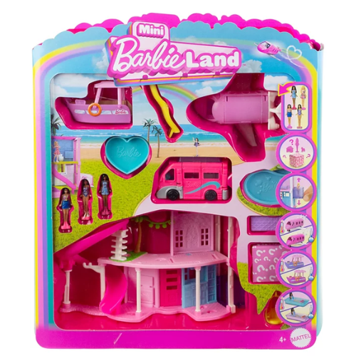 Barbie Mini BarbieLand DreamHouse 3-Vehicle Playset ONLY $14.99 (Reg. $29.99) at Macy's - at Macy's