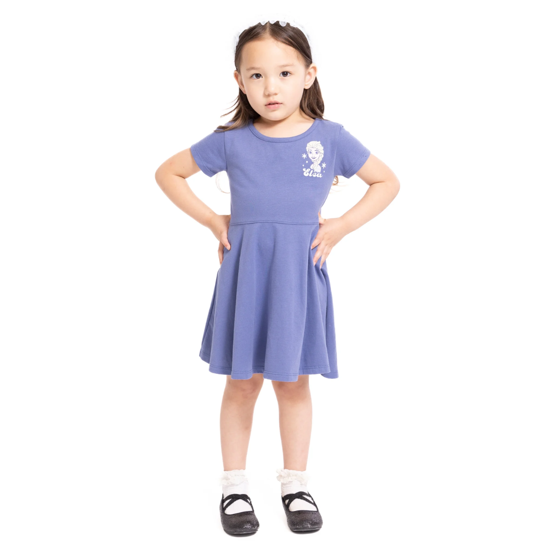 Toddler Girls Graphic Print Skater Dress ONLY $5 (Reg. $10) at Walmart - at Walmart