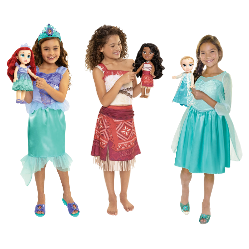 Disney Princess Doll with Girl Sized Dress Like Your Doll Outfit ONLY $25 (Reg. $39.97) at Walmart - at Walmart