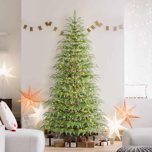 My Texas House 7.5' Pre-Lit Cypress Christmas Tree