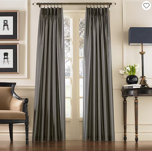 ONLY $31.49 (Reg. $65) CHF Marquee Pinch Pleat Light-Filtering Curtain Panel at JC Penny - at JCPenney