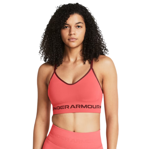 UA Seamless Low Long Womens Sports Bra ONLY $10.78 (Reg. $35) plus FREE SHIPPING at Under Armour Outlet - at Under Armour
