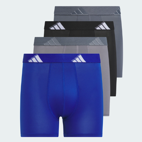 ONLY $15 (Reg. $30) adidas Kids' Microfiber 4-Pack Boxer Briefs at Shop Simon - at Adidas