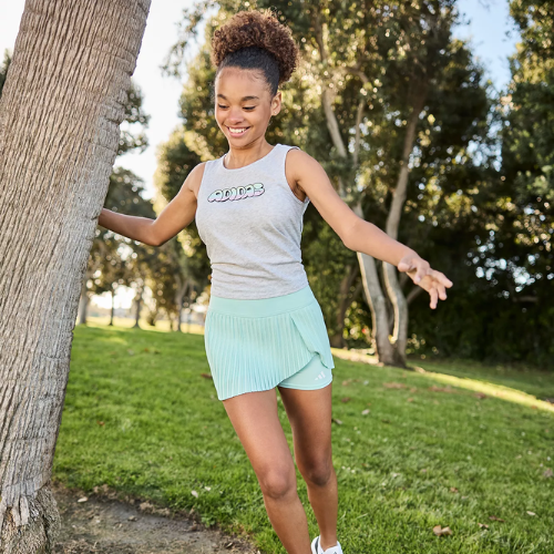 FROM $9.97 adidas Girls’ Woven Pleated Skirt (Reg. $35) - at Adidas