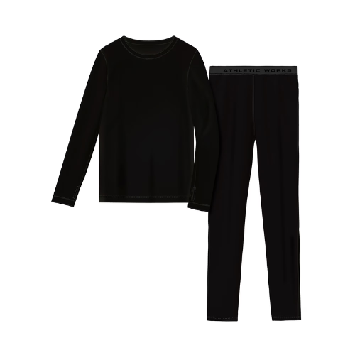 FROM $12.98 Athletic Works Kids Fleece Thermal Set at Walmart - at Walmart