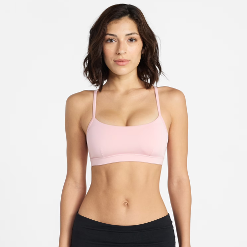 Avia Women's Light Support Strappy Scoop Sports Bra
