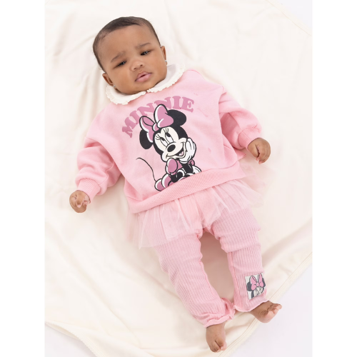 ONLY $8.19 for Character Baby Girls Layered Sweatshirt and Leggings Outfit Set (Reg. $16.87) at Walmart - at Walmart