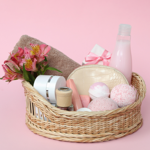 Last Minute Valentine’s Day Gift Basket for Her
