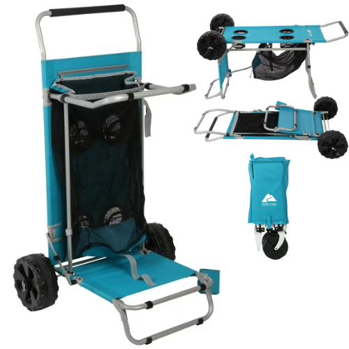 ONLY $69 Ozark Trail Sand Island Convertible Beach Cart at Walmart - at Walmart