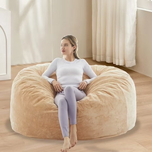 Pixafog 4Ft Bean Bag Chair with Removable Washable Cover ONLY $74.99 (Reg. $129) at Walmart - at Walmart