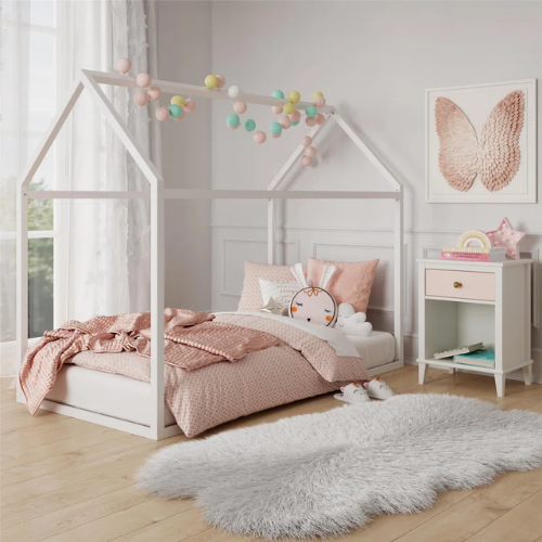 Skyler Metal Montessori House Bed AS LOW AS $89.94 (Reg $474) + FREE SHIP at Wayfair - at Wayfair