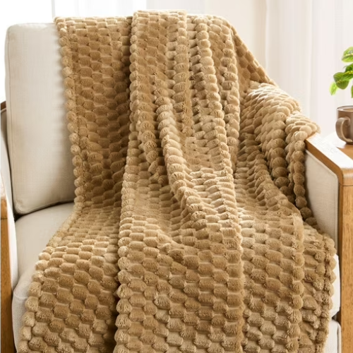 ONLY $7.97 (Reg. $19.96) Better Homes & Gardens Textured Velvet Plush Oversized Throw at Walmart - at Walmart