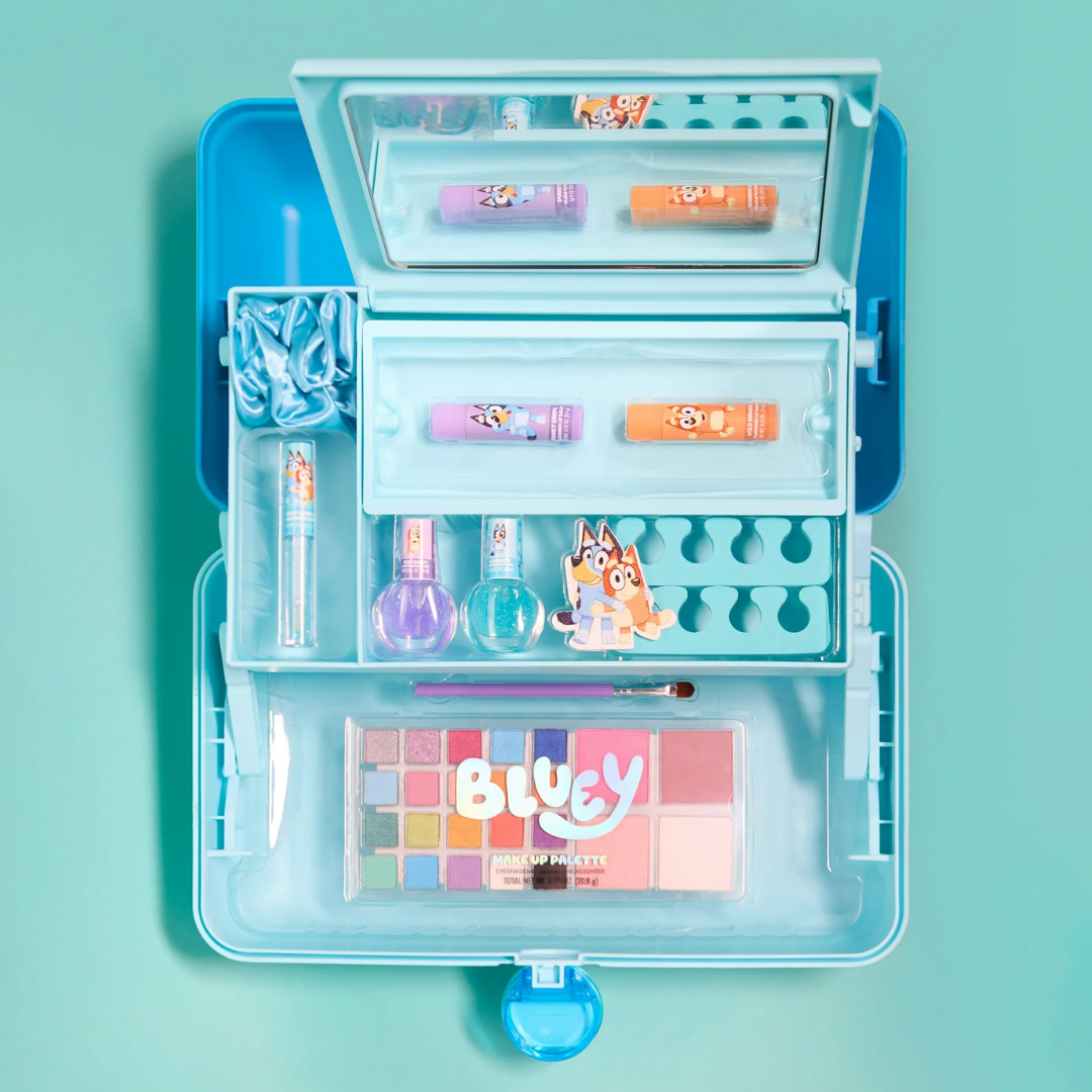 Bluey & Barbie X Caboodles Makeup Organizer ONLY $16.74 (Reg. $28) at Walmart - at Walmart
