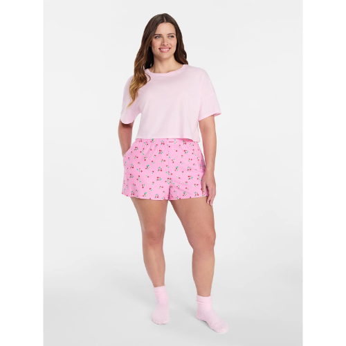 ONLY $8.48 Joyspun Women’s Woven Pajama Boxer Shorts at Walmart - at Walmart
