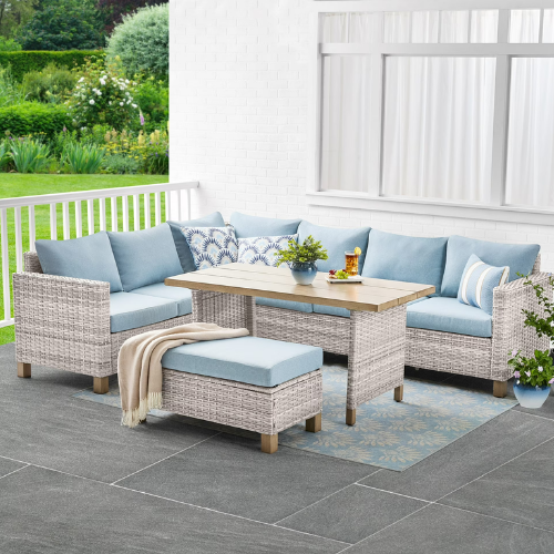 ONLY $797 (Reg. $897) Better Homes & Gardens Brookbury 4-Piece Outdoor Wicker Patio at Walmart - at Walmart