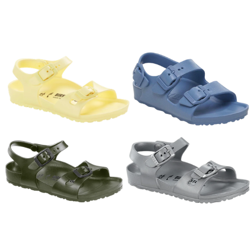 ONLY $21.99 (Reg. $40) Birkenstock Rio Essentials Kids EVA Navy at Zulily + FREE SHIPPING - at Zulily