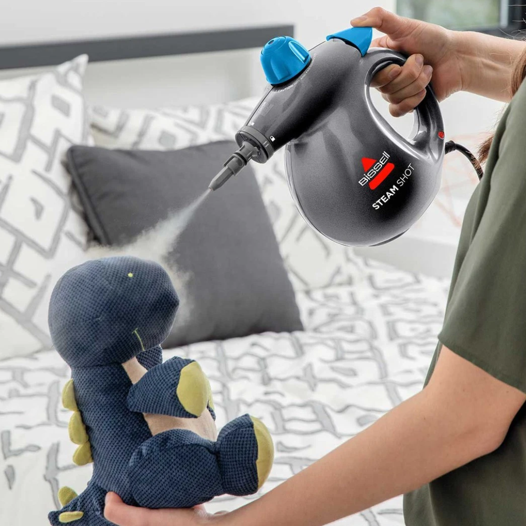 ONLY $11.99 + FREE SHIP BISSELL Steam Shot Handheld Steam Cleaner & Sanitizer at eBay - at eBay