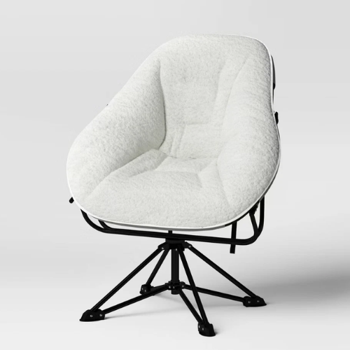 ONLY $27.99 (Reg. $70) Padded Hex Swivel Chair Cream - Room Essentials + FREE SHIP at eBay - at eBay