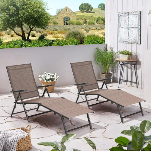 ONLY $105.99 (Reg. $159.99) Giana Outdoor Metal Chaise Lounge (Set of 2) at Wayfair + FREE SHIP - at Wayfair