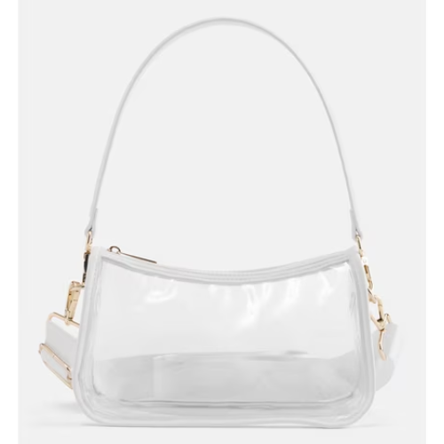 ONLY $16.87 No Boundaries Women's Game Day Clear Mini Shoulder Bag at Walmart - at Walmart