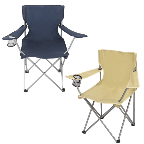 ONLY $8.97 (Reg. $10) Ozark Trail Quad Folding Camp Chair with Cup Holder at Walmart - at Walmart