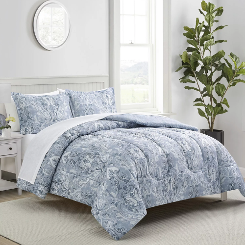 ONLY $23.93 (Reg. $80) Leah Damask 3-Pc. Comforter Sets at Macy's - at Macy's