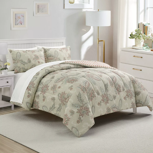 ONLY $23.93 (Reg. $80) Macy's Juniper Reversible 3-Pc. Comforter Set at Macy's - at Macy's