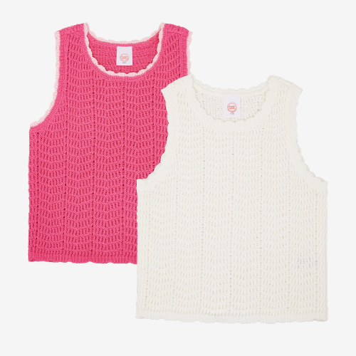 ONLY $4.94 (Reg. $10.98) Wonder Nation Girls Crochet Sweater Tank at Walmart - at Walmart