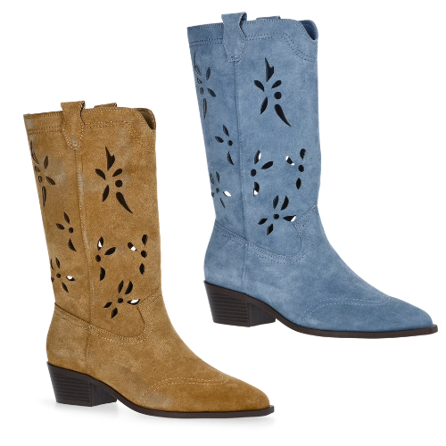 ONLY $18.83 (Reg. $46) No Boundaries Women's Cut Out Western Boots at Walmart - at Walmart