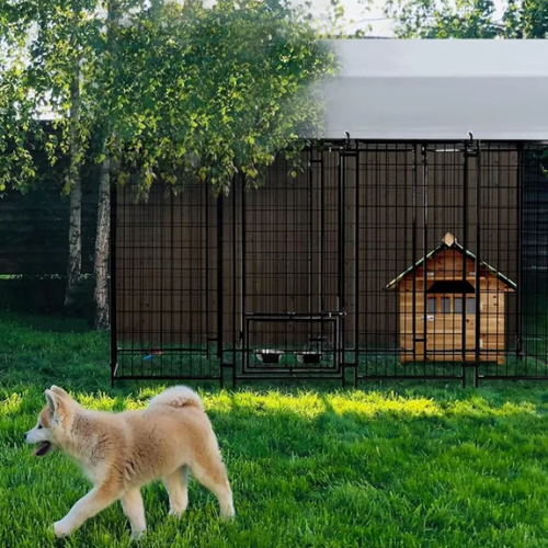 ONLY $158.99 (Reg. $525) Metal Dog Kennel With Roof + Free Shipping at Wayfair - at Wayfair
