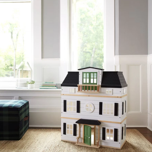 ONLY $48.02 Wooden Dollhouse with Furniture Hearth & Hand with Magnolia (Reg. $129.99) + FREE SHIP at eBay - at eBay
