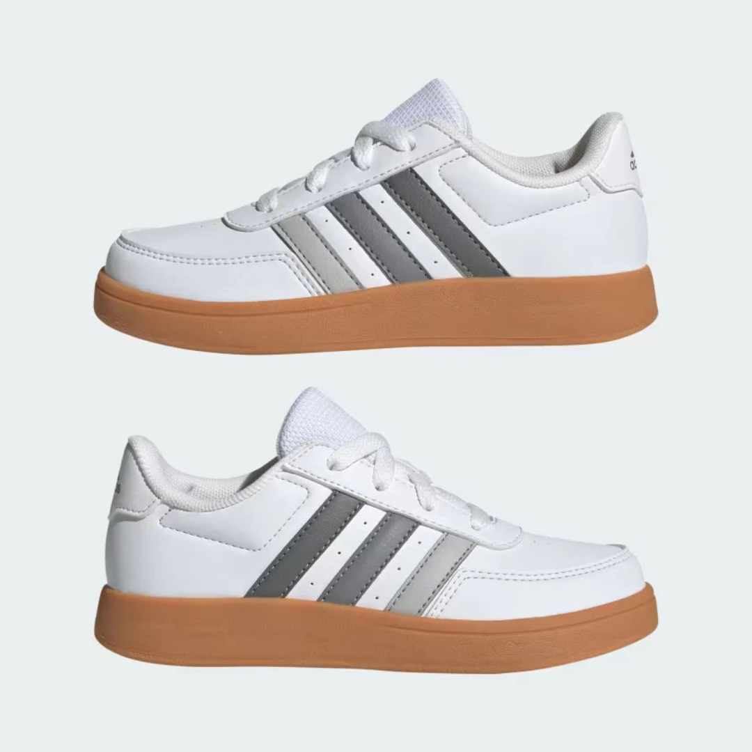 ONLY $16 (Reg. $55) adidas Kids Breaknet Lifestyle Court Lace Shoes at eBay - at eBay