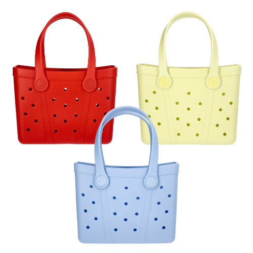 ONLY $15.88 Time and Tru Women's Lightweight Mini Beach Tote Bag at Walmart - at Walmart