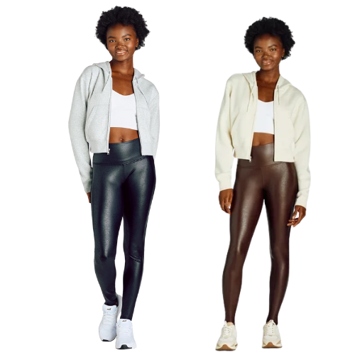 Time and Tru Women’s Faux Leather Leggings ONLY $6 (Reg. $10) Walmart - at Walmart