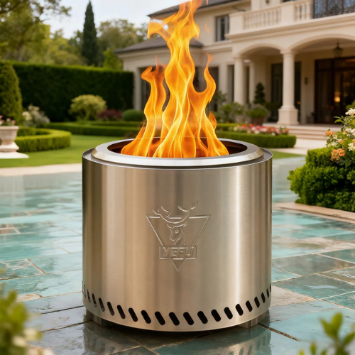 ONLY $85.99 (Reg. $255) 15" Stainless Steel Smokeless Fire Pit at Wayfair - at Wayfair