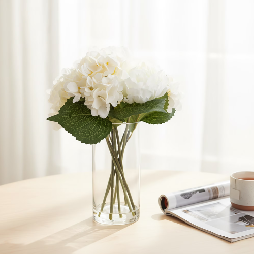 Mainstays White Artificial Floral Arrangement in Vase