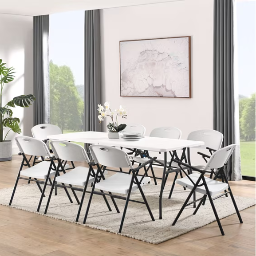 ONLY $49.44 (Reg. $65) Mainstays 6' Premium Rectangle Centerfold Folding Table at Walmart - at Walmart