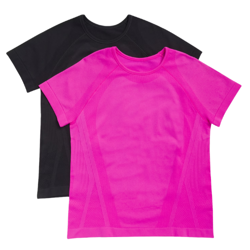 ONLY $5.49 (Reg. $11) Athletic Works Girl's Active Seamless Tee 2-Pack at Walmart - at Walmart