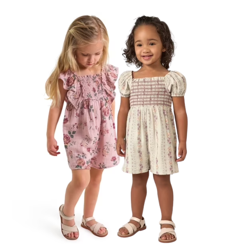 ONLY $10 Modern Moments by Gerber Toddler Girl Flutter Romper at Walmart - at Walmart