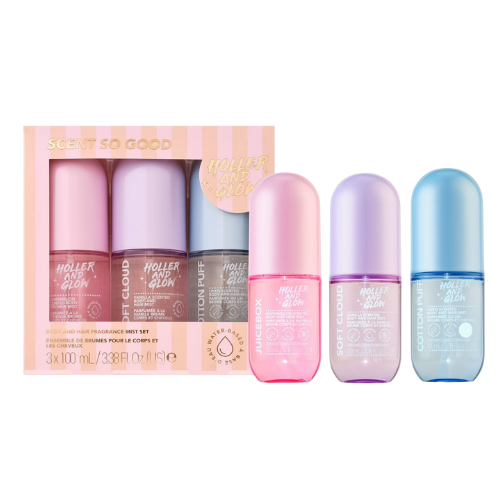 Holler And Glow Limited Edition Body Mist 3 Piece Gift Set ONLY $10 at Walmart - at Walmart