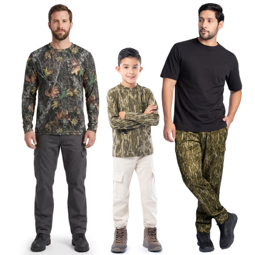 FROM $7.97 Mossy Oak Camo Long Sleeve Hunting T-Shirt at Walmart - at Walmart