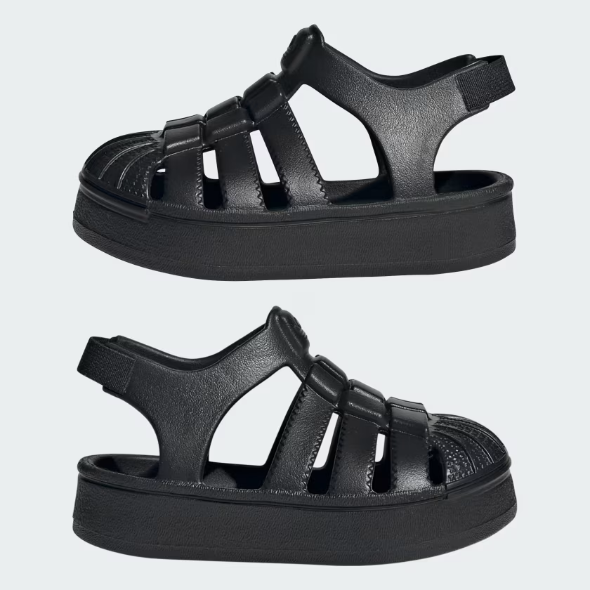 ONLY $13.80 + FREE SHIP adidas Kids Superstar Sandals at eBay - at Adidas