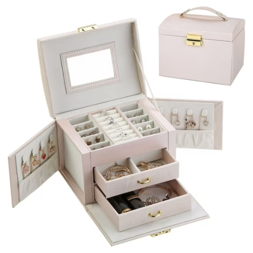 Casegrace Large Jewelry Box Storage Case ONLY $19.99 (Reg. $39.99) at Walmart - at Walmart