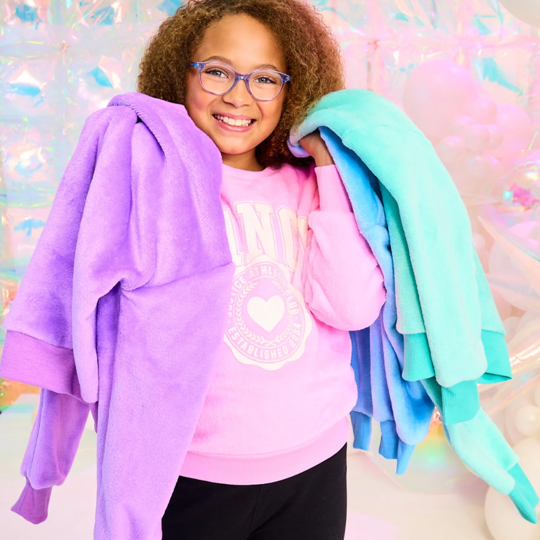 Justice Girls Sports Woobie Crew ONLY $9 (Reg. $15) at Walmart - at Walmart