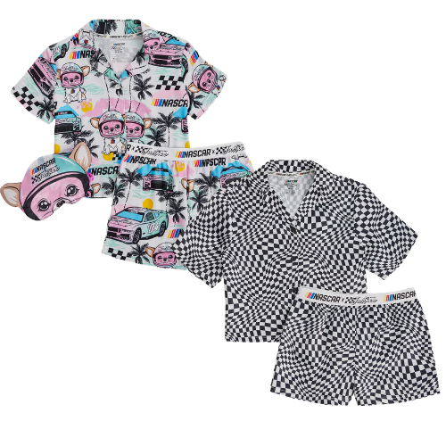 ONLY $8 (Reg. $18) Justice Girls x NASCAR 3-Piece Pajama Set at Walmart - at Walmart