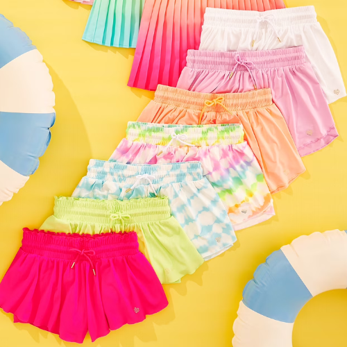 Justice Girls' Flutter Shorts
